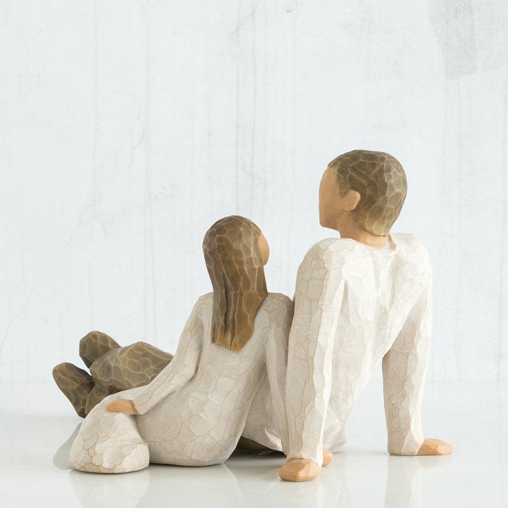 Willow Tree  Father and Daughter Figurine