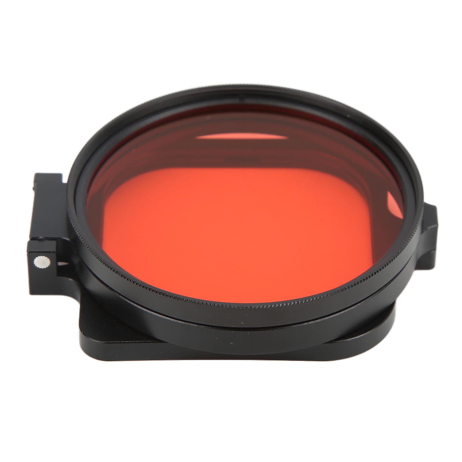 Junestar Diving Filter 58mm Underwater Dive Lens Filter For Hero 9 Motion Camerafilter Red