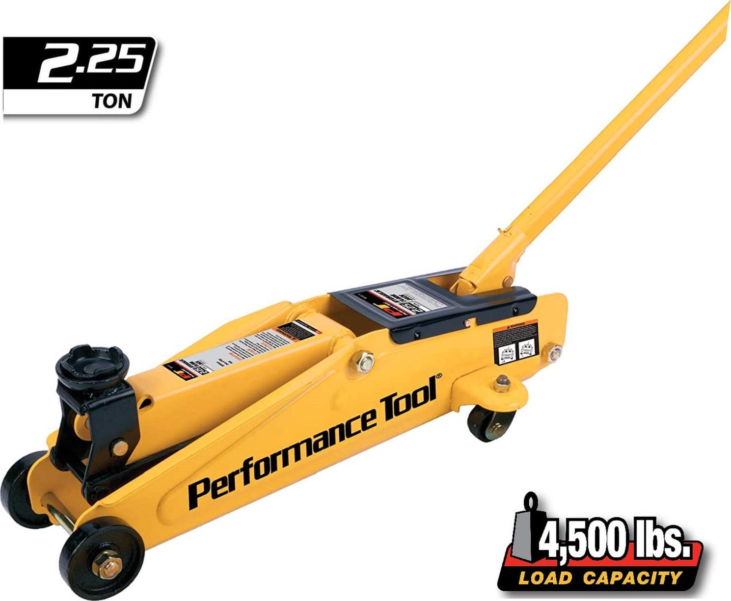 Performance Tool W1611 2.25-Ton 4500 lbs Trolley Jack with Storage/Carrying Case