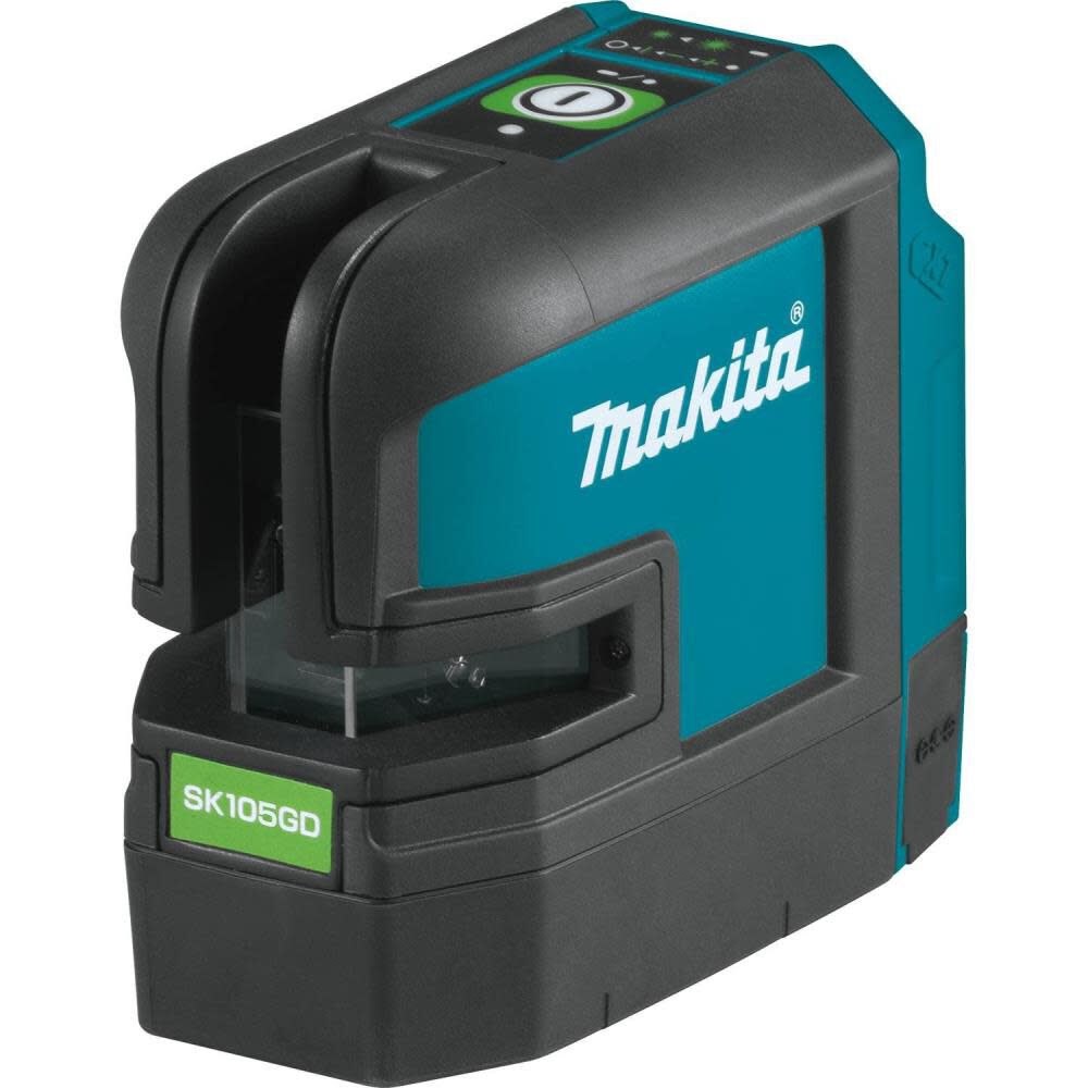 Makita 12V Max CXT Self Leveling Cross Line Green Beam Laser Bare Tool SK105GDZ from Makita