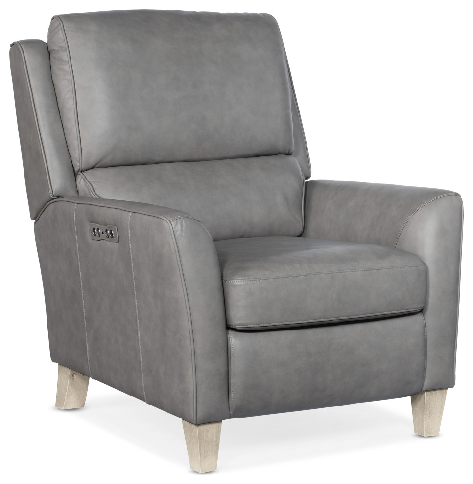 Dunes Power Recliner With Power Headrest   Contemporary   Recliner Chairs   by Hooker Furniture  Houzz