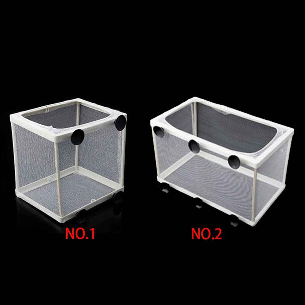 1PC Injured Fish Breeding Incubator Net Hanging Fish Hatchery Isolation Box For Aquarium Accessory Separate Isolation Supplies  M