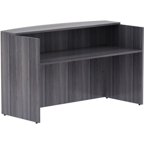 Lorell Weathered Charcoal Laminate Desking (69595)