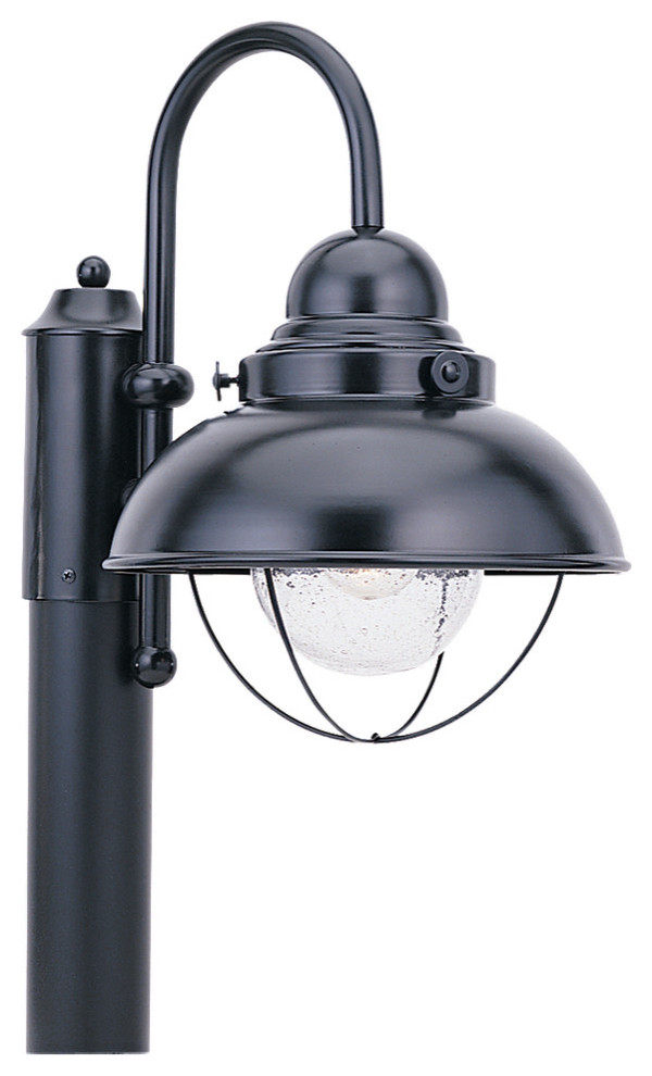 Generation Lighting 8269 Sebring 16 quotTall Outdoor Single Head   Beach Style   Post Lights   by Buildcom  Houzz