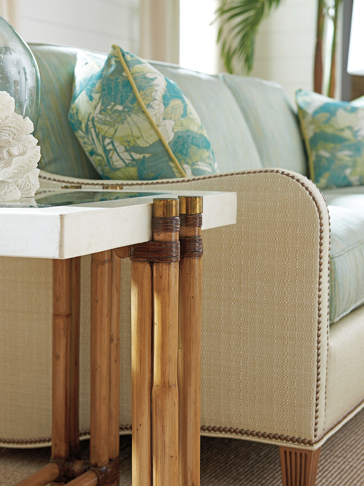 Tommy Bahama Twin Palms Los Cabos Lamp Table 01 0558 957   Tropical   Side Tables And End Tables   by Emma Mason  Houzz