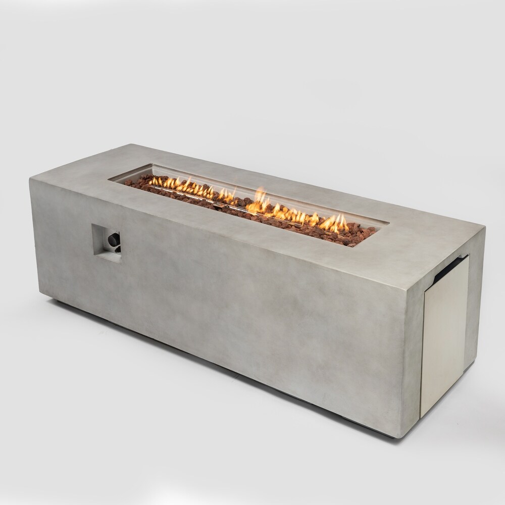 70 in Large Fire Pit Table With 60000 BTU/19kW Heat Output