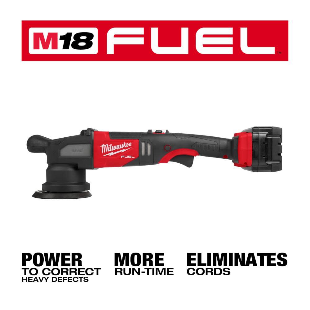 Milwaukee M18 FUEL 15mm Random Orbital Polisher Kit 2684-22HD from Milwaukee