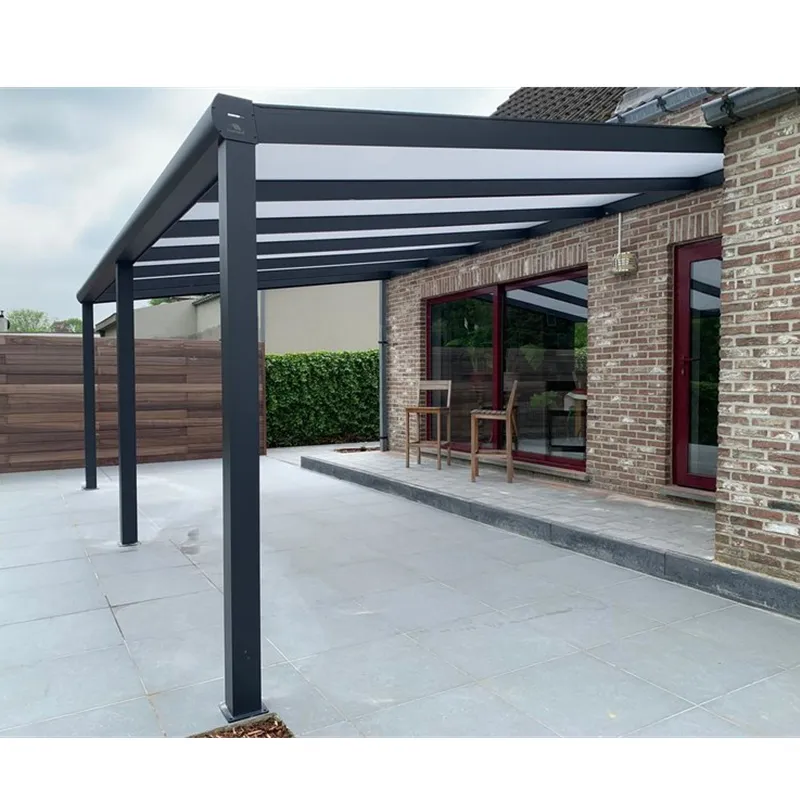 Garden supplies low cost aluminium pergola uminio carport for car parking