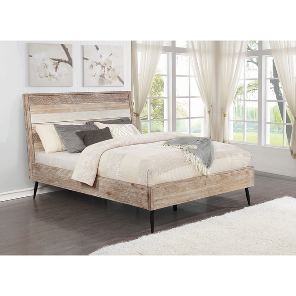 Donovan Rough Sawn Multi 4-piece Bedroom Set with 2 Nightstands - - 29383501