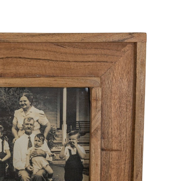 5x7 Inch Natural Wood Picture Frame With Mdf amp Glass By Foreside Home amp Garden