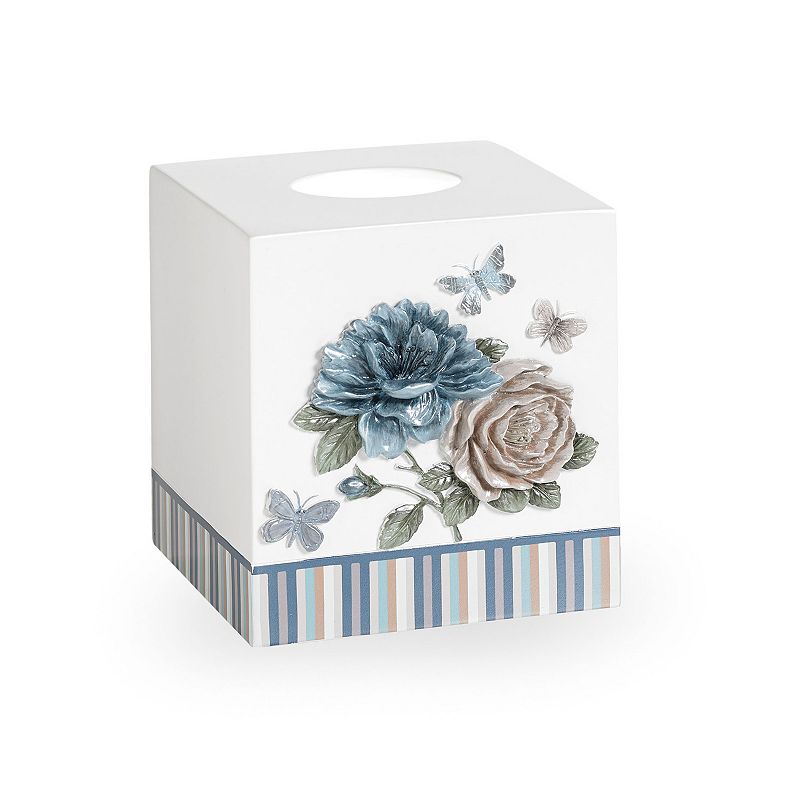 Popular Bath Beautifly Floral Tissue Box Cover