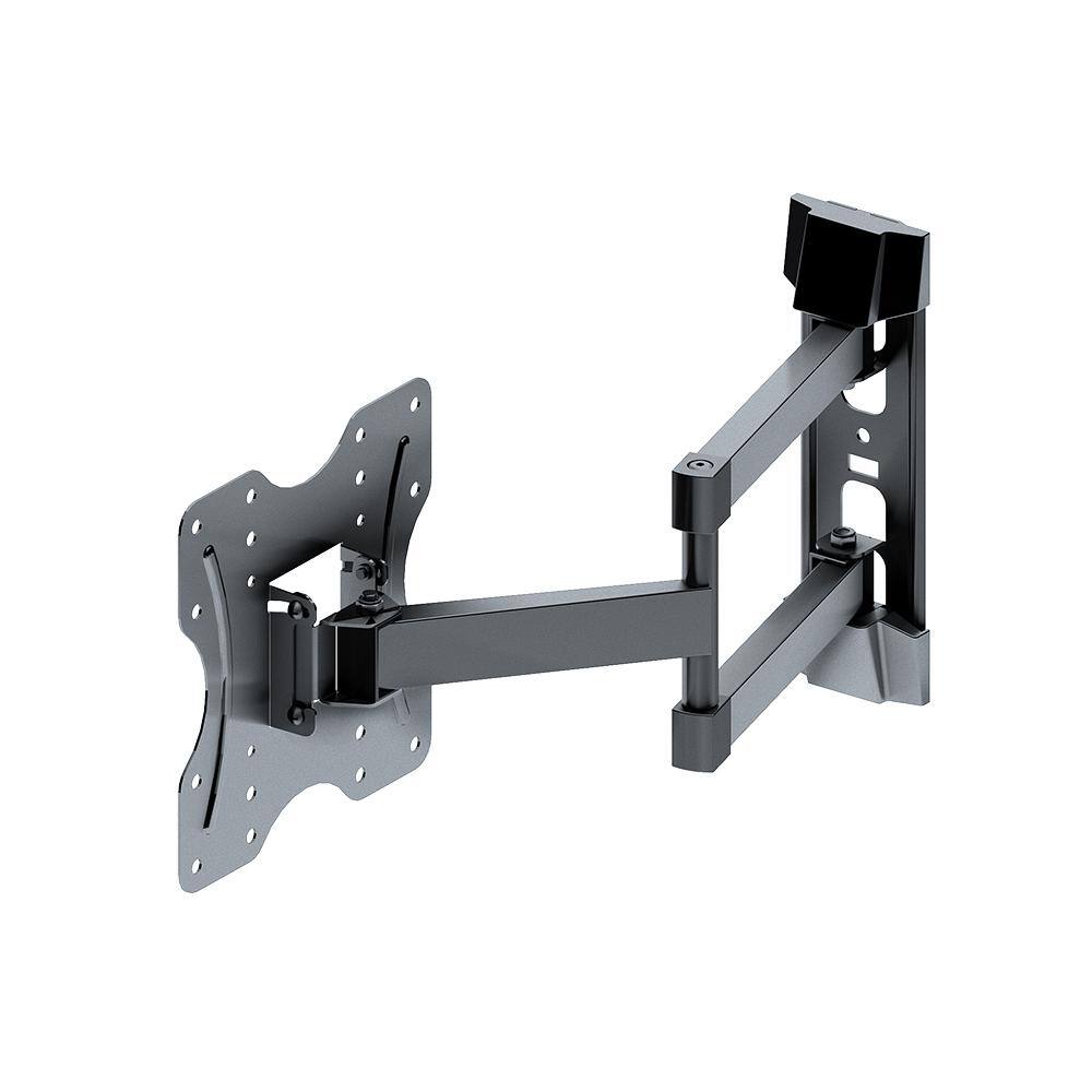 ProMounts Articulating Extending Wall TV Mount for 26-43'' TVs up to 55lbs Fully Assembled Easy Install Low Profile TV Brackets OMA2201