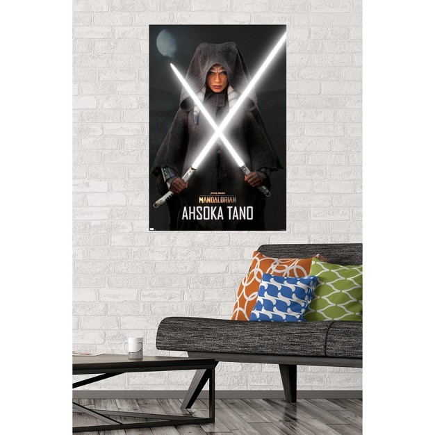 Trends International Star Wars The Mandalorian Season 2 Ahsoka Lightsabers Unframed Wall Poster Prints