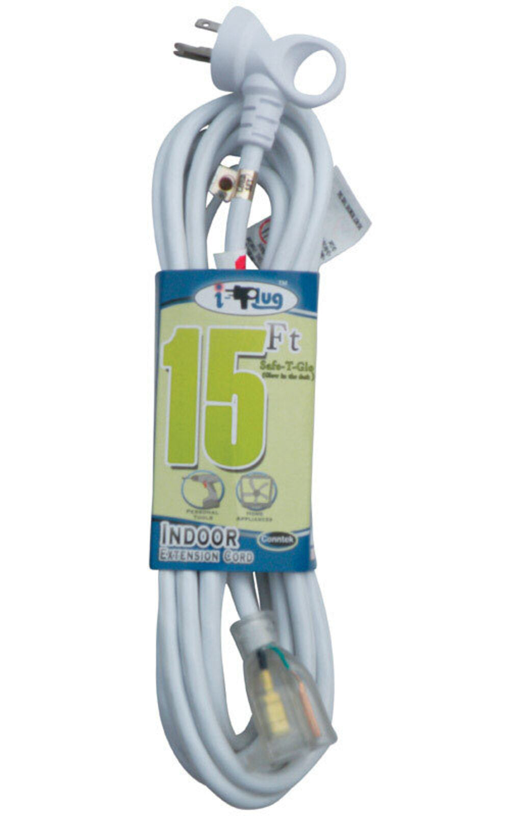 CORD 15FT I-PLUG LIGHTED