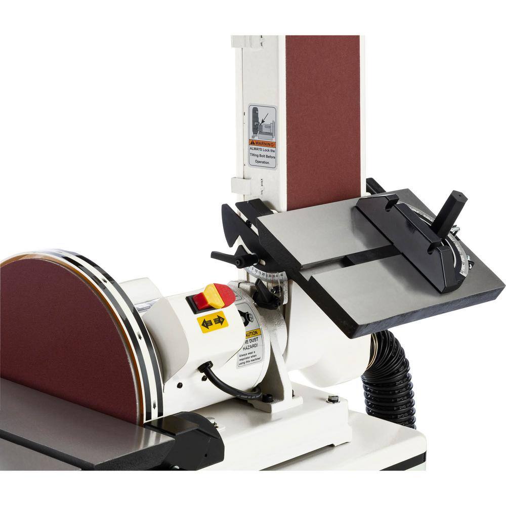 Shop Fox 6 in. Belt12 in. Disk 1-12 HP Combination Sander W1712