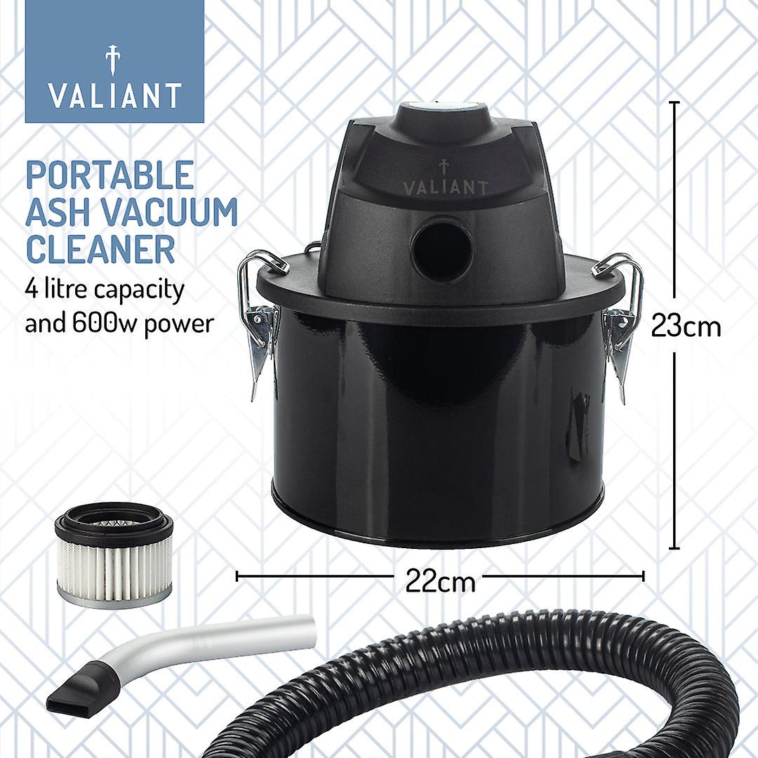 Portable ash vacuum cleaner