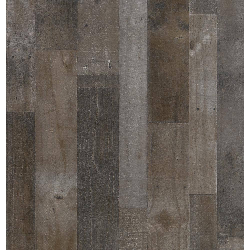 Weathered Grey Plank 32 sq. ft. MDF Paneling 169779