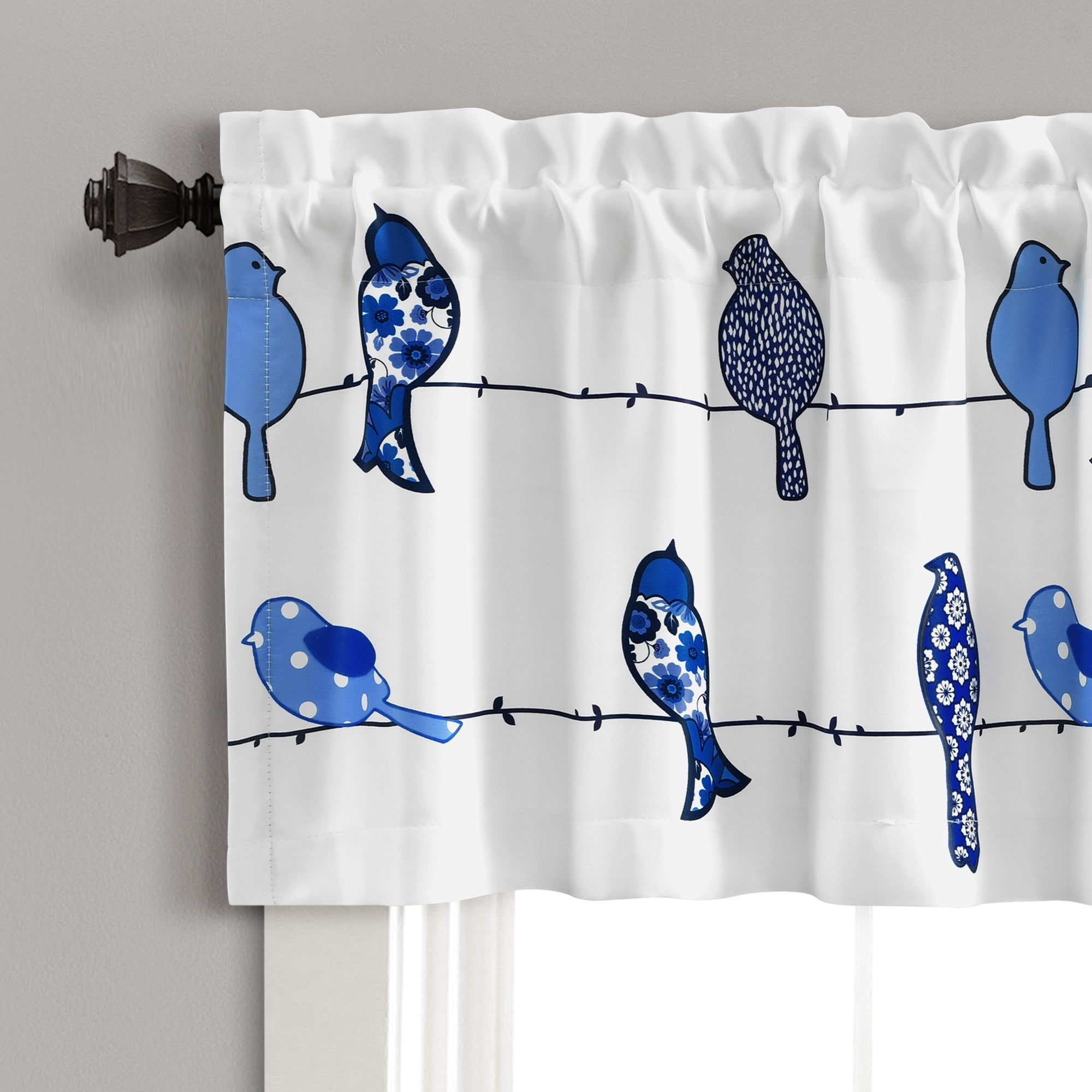 Rowley Birds Room Darkening Valance