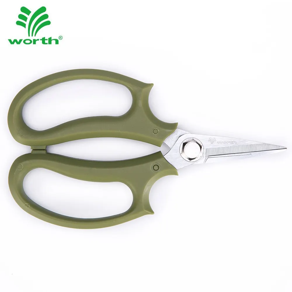 Quality oy Tool Steel Blade Garden Hand Scissor Pruner Scissors For Flowers Shear