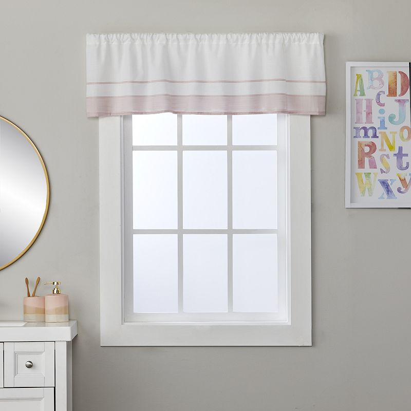 SKL Home Carrick Stripe Window Valance in Natural