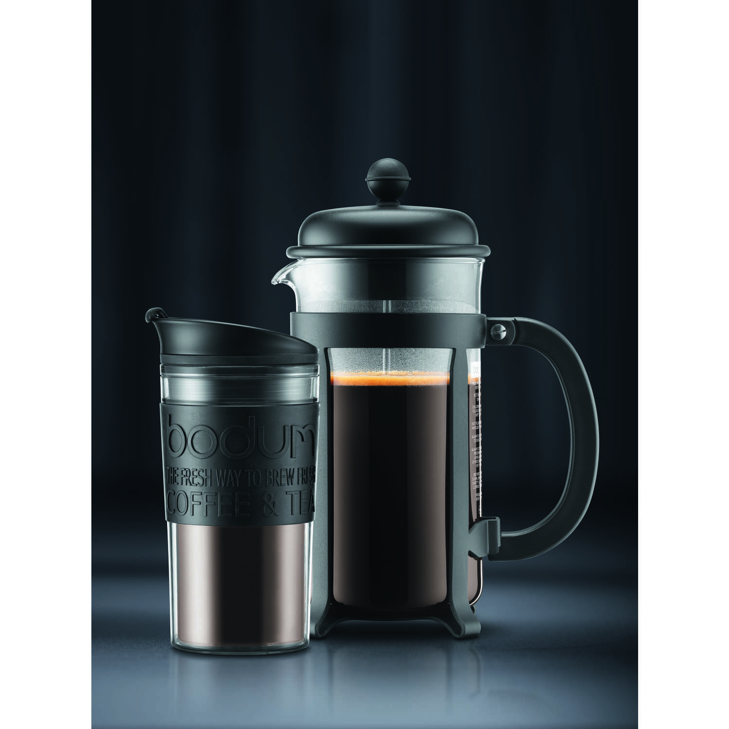 Bodum JAVA 34 oz Black French Press