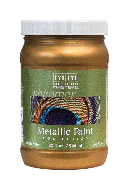 PAINT MET SAT BRASS QT