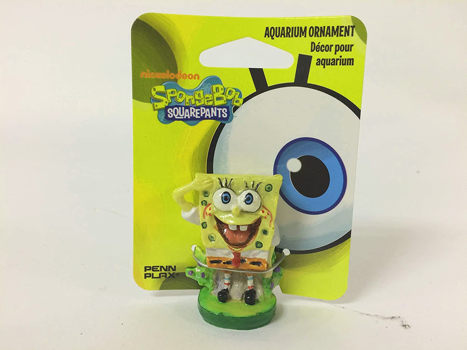 Penn-Plax SpongeBob SquarePants Aquarium Ornament – SpongeBob – Mini