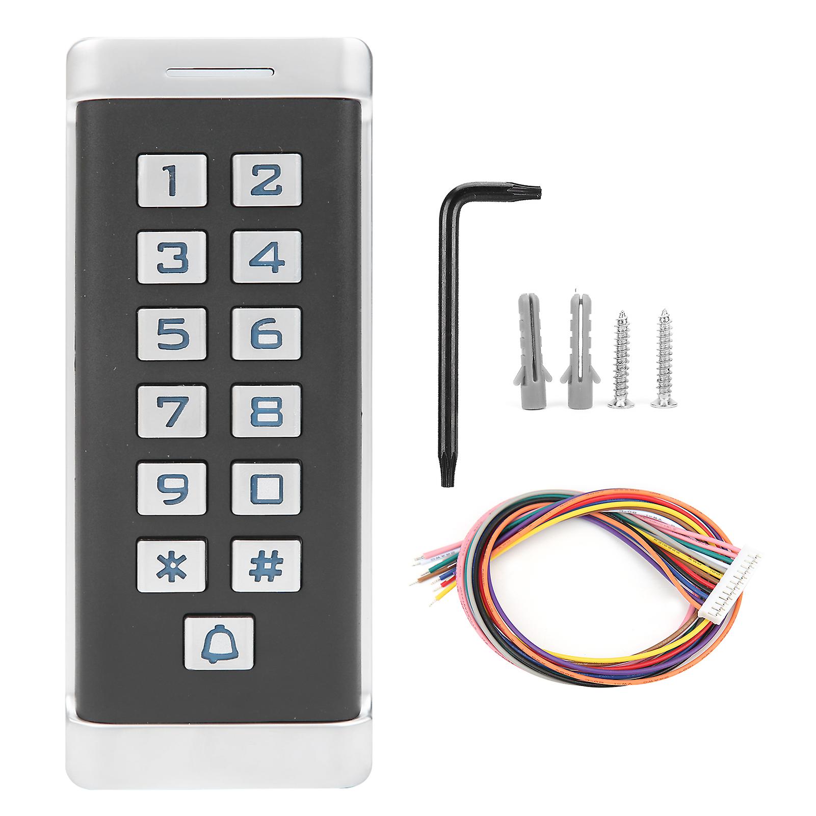 13.56mhz Rfid Access Controller Password Card 2000 Users Wiegand26 Backlight Keypad Door Entry