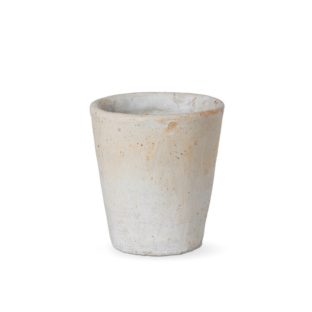 Distressed Concrete Pot