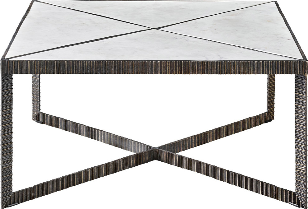 Abstraction Cocktail Table   Transitional   Coffee Tables   by HedgeApple  Houzz