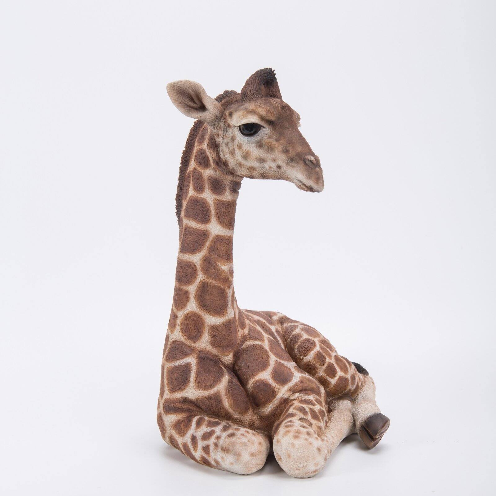 Hi-Line Gift 7" Giraffe Laying Down Garden Statue