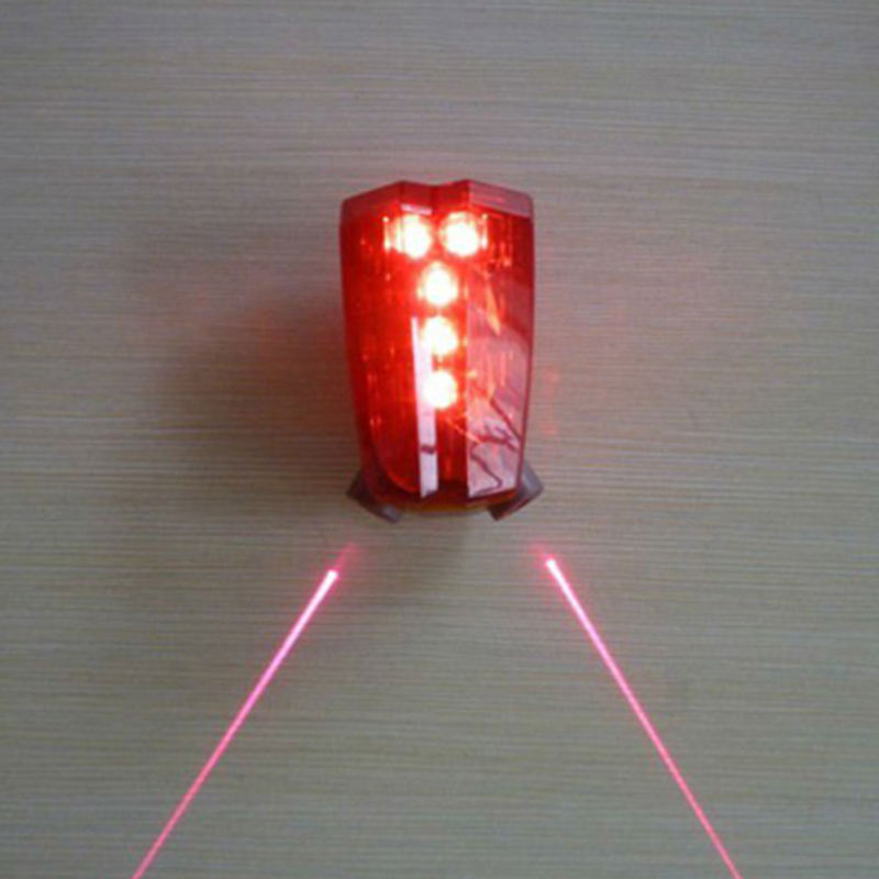 Cycling Rear Red Lights Usb Rechargeable Back Laser Safety Tail Indicator For Other Bicycle Light Set Led Bike  Accessories