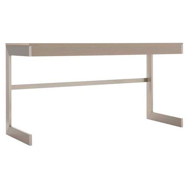 Axiom Natural and Stainless Steel Console Table