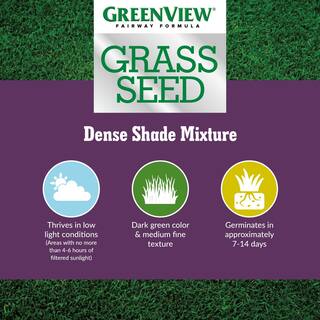 GreenView 3 lbs. Fairway Formula Grass Seed Dense Shade Mixture 2829342