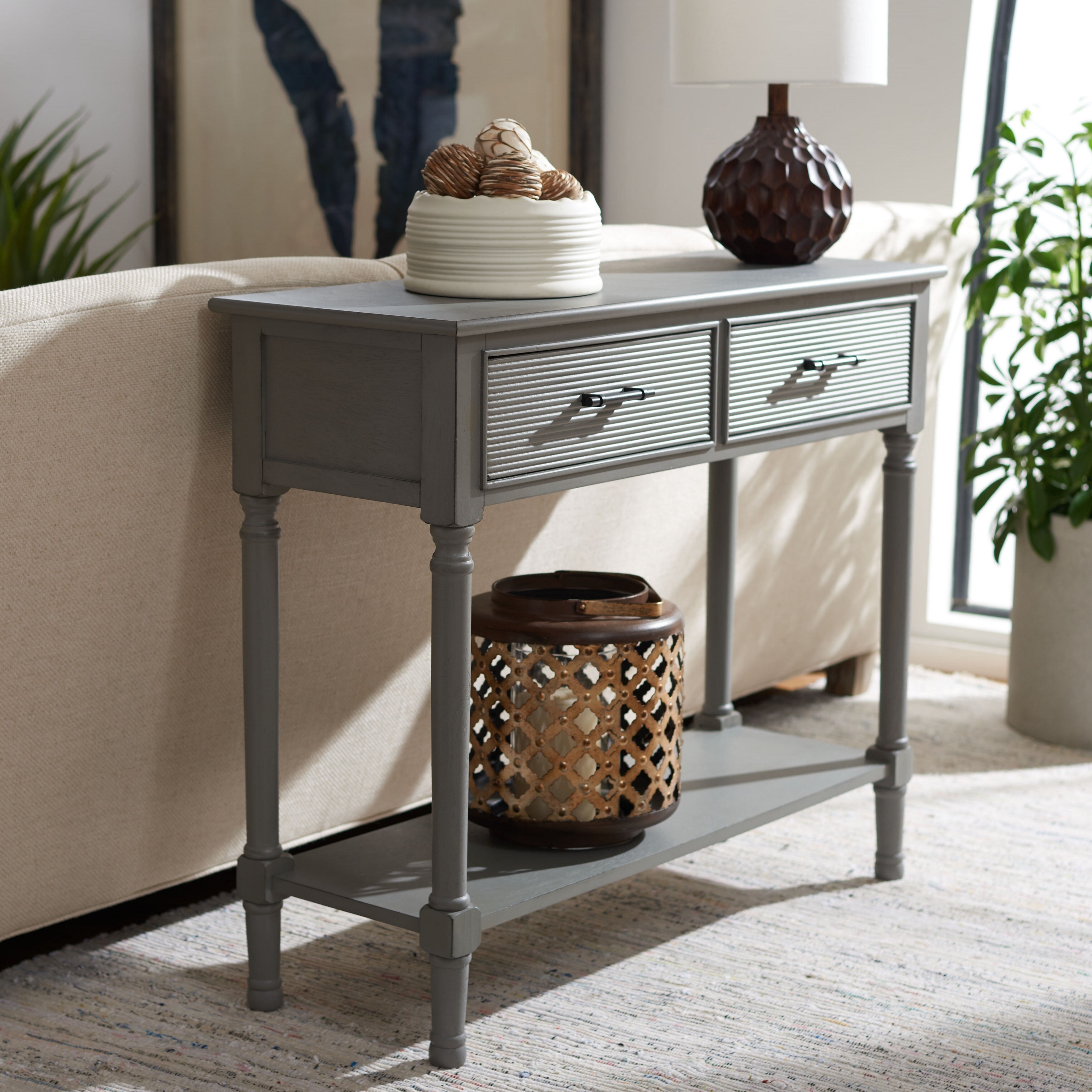 SAFAVIEH Ryder 2-Drawer Console Table - 35.5