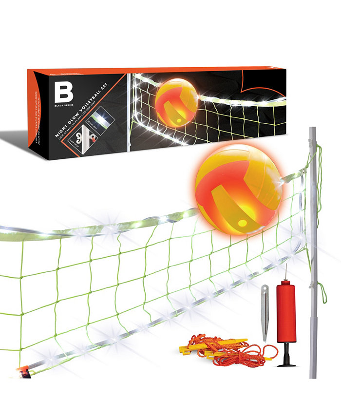 Black Series Night Glow Volleyball Set