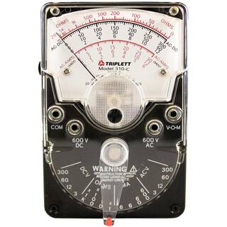 TRIPLETT Model 310-C Analog Meter 3022