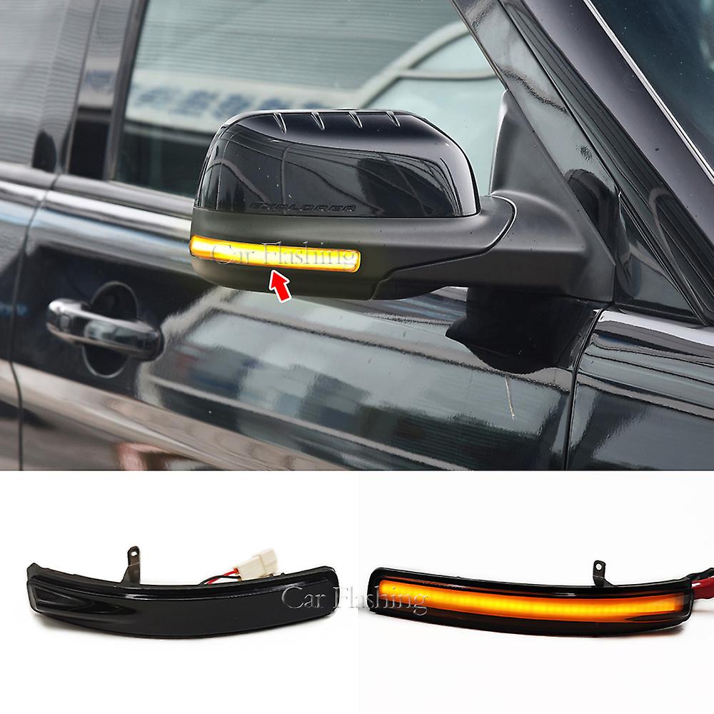 Born Pretty 2pcs For Ford Explorer 2011 2012 2013 2014 2015 2016 2017 2018 2019 Led Dynamic Turn Signal Light Side Mirror Lamp