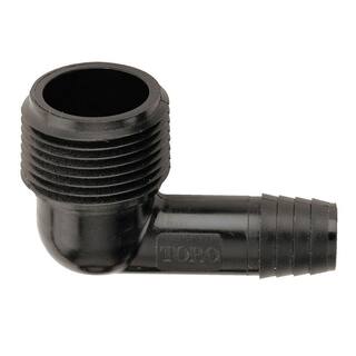 Toro 38 in. Insert x 34 in. Male NPT Funny Pipe Male Elbow (10-Pack) 53271