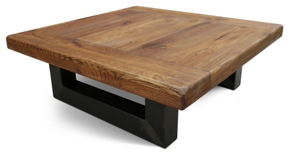 STYLE UMI Solid Wood Coffee Table   Industrial   Coffee Tables   by Maxima House  Houzz