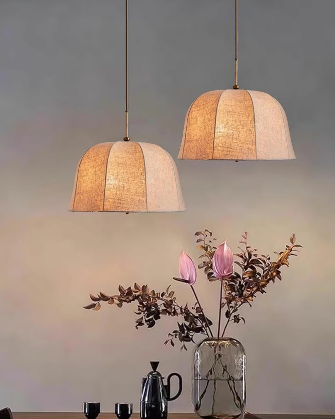 Sienna Linen Pendant Lamp