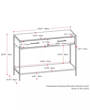 CorLiving Joliet Entryway Table