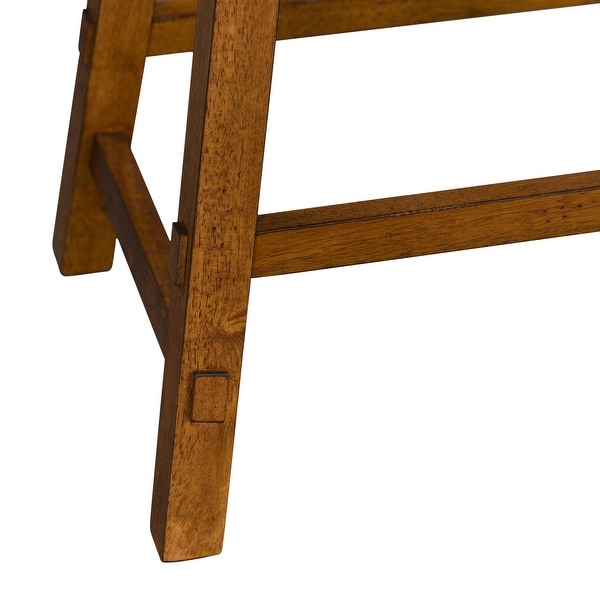 The Gray Barn Creations Sawhorse Stool - Tobacco