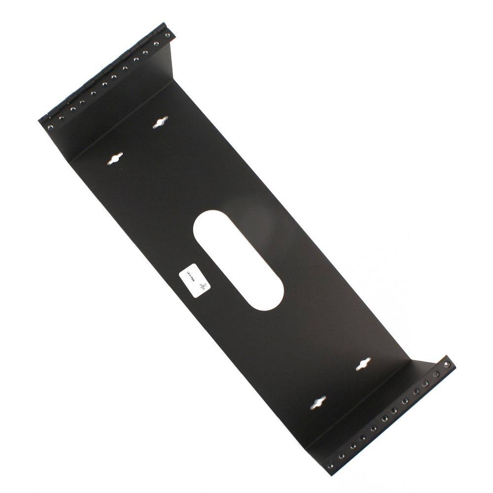 Leviton Cable Management Solutions 4-Position Hinged Wall-Mount Bracket Black 49251-W64