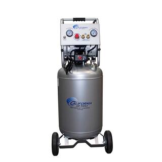 California Air Tools 20 Gal. 2.0 HP 220-Volt 60 Hz Ultra Quiet and Oil-Free Electric Air Compressor with Automatic Drain Valve 20020AD-22060