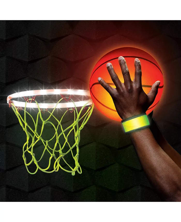 Black Series Night Glow Basketball Set