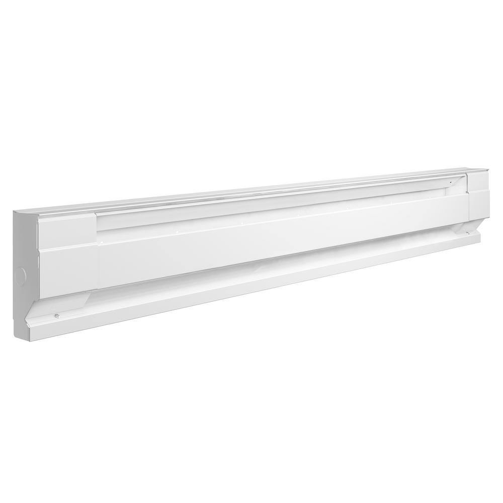 Cadet 48 in. 240208-volt 1000750-watt Electric Baseboard Heater in White 4F1000W