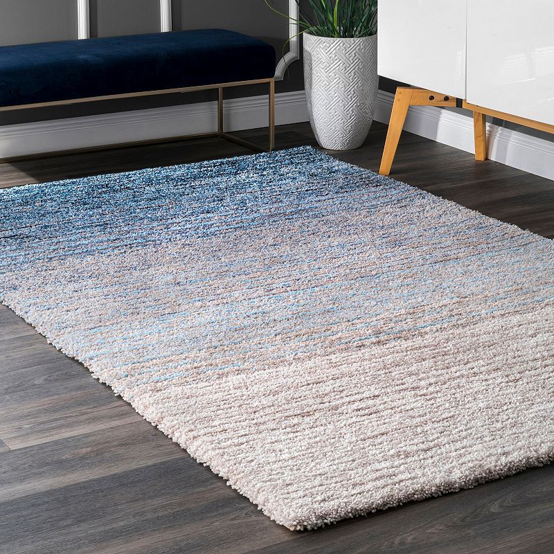 nuLOOM Drey Ombre Shag Rug