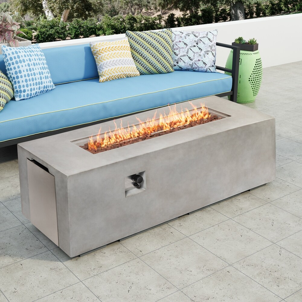 70 in Large Fire Pit Table With 60000 BTU/19kW Heat Output