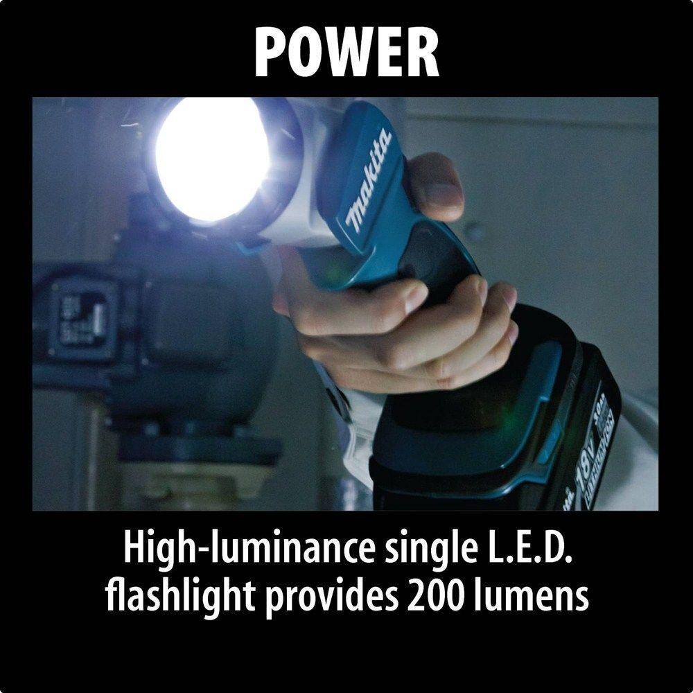 Makita 18V LXT Lithium-Ion Cordless LED Flashlight (Tool-Only) DML802